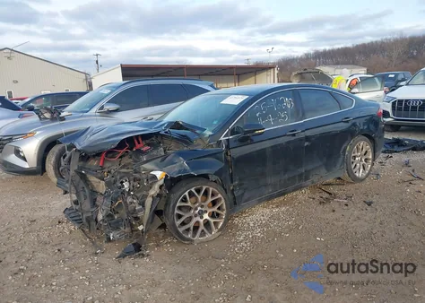 2013 Ford Fusion Titanium from USA, damaged, VIN 3FA6P0K90DR272562